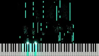 Alléluia - Dan Luiten (piano visualisation by EYPiano)