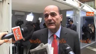 BERSANI PD: MATTARELLA PRESIDENTE GARANZIA CONVIENE A TUTTI VOTARLO