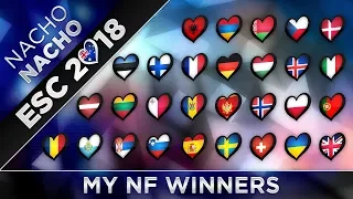 Eurovision 2018 | My National Final Winners