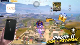 New!!🔥IPHONE 11 FULL GAMEPLAY IN 2024 | Pubg Mobile