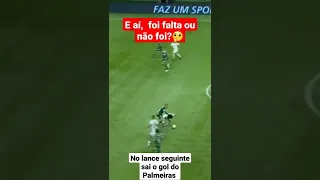 foi ou não foi falta?