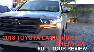 2018 Toyota Land Cruiser LC200 Premium 6SPD V8 DSL Full Tour Review