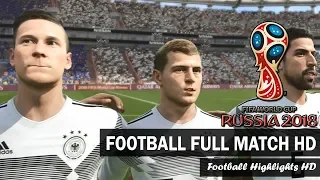 GERMANY vs SWEDEN 2018 FIFA World Cup Russia Group F | PES 2018 Gameplay PC Football HD