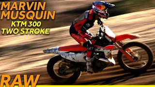 Marvin Musquin on KTM 300 Two Stroke! - Dirt Bike Magazine