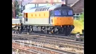 Trains at Tonbridge 1991