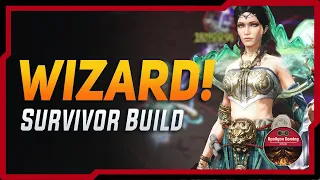 BEST SURVIVOR BUILD - WIZARD GUIDE - Diablo Immortal