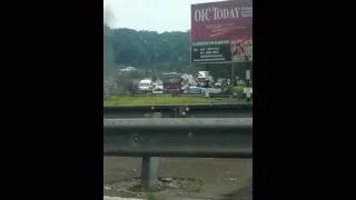 Motor Terbakar di Bukit Raja, Klang