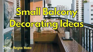 Small Balcony Decorating Ideas Balcony Decor Ideas With Plants