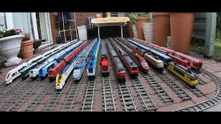 Summary Lego train projects extreme - since February 2018; more than 90 clips! Lego Eisenbahn 9v MOC