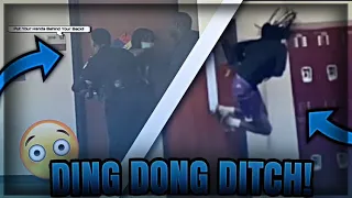 EXTREME DING DONG DITCH!!👀*HIGH SCHOOL EDITION* (ARRESTED 🚨)