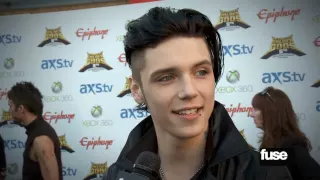 Black Veil Brides Angry Acceptance Speech & Red Carpet Interview - Revolver Golden Gods Awards 2013