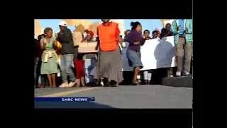 Nomzamo residents embark on a service delivery march