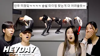 Korean Dancers React to: Hardest JYP Girl Group Choreography