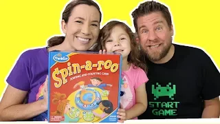 Spin-A-Roo Game - Sorting and Counting Game