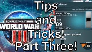 Conflict of Nations WW3 - Tips and Tricks / How to Play Better #3