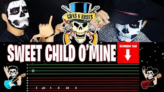 【GUNS N' ROSES】[ Sweet Child O' Mine ] cover by Dotti Brothers | GUITAR/BASS LESSON