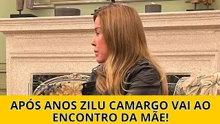 Zilu Camargo vai ao encontro da mãe!