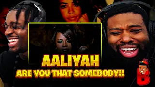 BabantheKidd FIRST TIME reacting to Aaliyah - Are You That Somebody!! (Original Music Video)