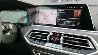 2020 BMW X5 M50i (G05) dealer-installed CD player