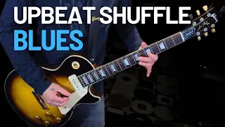 Upbeat Shuffle Blues with a Les Paul