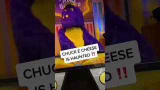 HELP!! Chuck E Cheese is HAUNTED‼️😭 #shorts