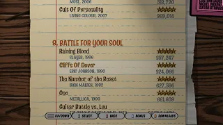 Guitar Hero Full Series FC setlist scroll