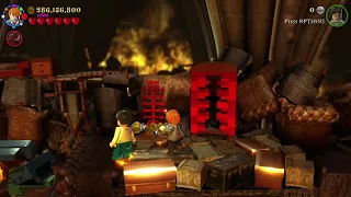 Lego Harry Potter | Year 7 | Free Play | Fiendfyre Frenzy | Road To Platinum | All Collectibles