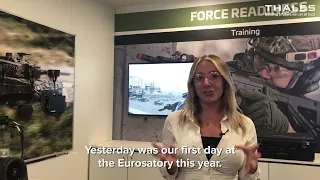 Day 1 of Thales at Eurosatory 2022