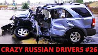 RUSSIAN CAR ACCIDENTS- Russian Dashcam Crashes #26