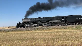 "Big Boy" 4014 passing through Strasburg, CO on Sept. 5th, 2021