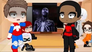 ll SpiderMan friends react to spider-man 2 ll