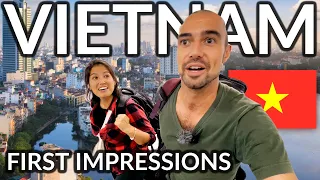 🇻🇳| ARRIVING HANOI Airport SCAM FREE ✅! First Impressions Of North VIETNAM