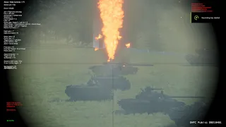 Gunner! HEAT! PC! alpha test tank sim, ammo rack damage