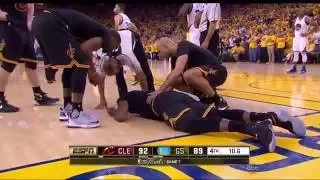 Last minute of the 2016 NBA Finals Game 7