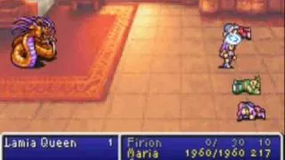 Final Fantasy II Dawn of Souls Solo Maria Boss Run #6 Lamia Queen