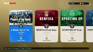 PES 2019 Myclub Player of the week