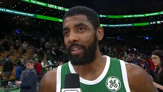 Kyrie Irving Postgame Interview - 76ers vs Celtics | Dec 25, 2018 | 2018-19 NBA Season