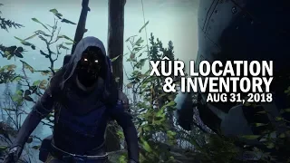 Xur Location & Inventory for 8-31-18 / August 31, 2018 [Destiny 2]