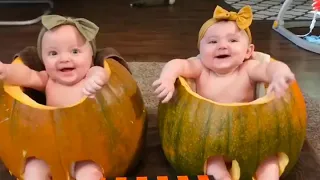 cute babies fun and fail baby siblings playing together 😂❤️