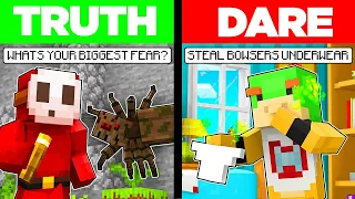 Minecraft but EXTREME TRUTH OR DARE... | Nintendo Fun House [1]