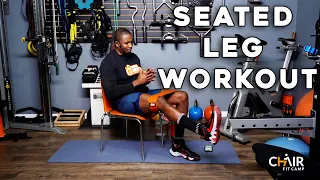 15 Minute Seated Leg Workout: Strengthen Your Legs With These Chair Exercises.