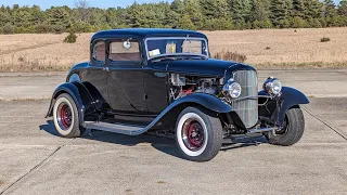 1932 Ford 5 Window Coupe For Sale~HEMI~Power Rack~Gorgeous Build!
