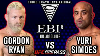 Gordon Ryan vs. Yuri Simoes 1  - EBI 6 | Eddie Bravo Invitational 6