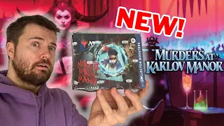 Opening The NEW Murders At Karlov Manor Collector Booster Box! How Many Surveil Lands?