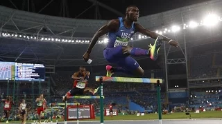 KERRON CLEMENT WINS GOLD MEDAL MEN'S 400M HURDLES FINAL RIO OLYMPICS 2016 MY THOUGHTS REVIEW