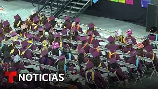 Celebran graduación de hispanos en la Universidad de Arizona | Noticias Telemundo
