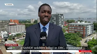 Two SANDF soldiers killed in DRC,  three wounded