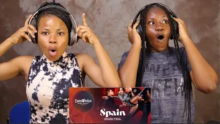 Our Reaction To Chanel - SloMo - LIVE - Spain - Grand Final -Eurovision 2022