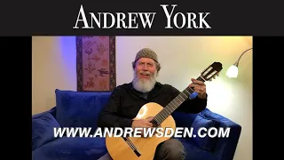 Andrew York - Andrew's Den Trailer. Study online with GRAMMY winner Andrew York