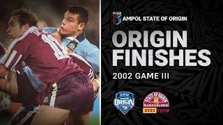 Blues and Maroons can't be separated | Game 3, 2002 | Classic Origin Finishes | NRL